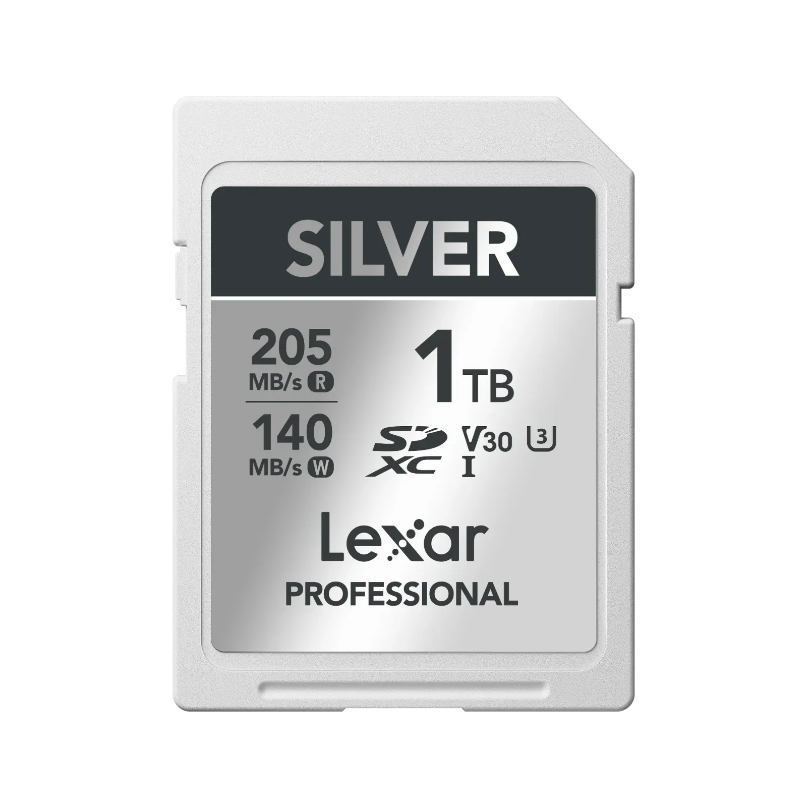 Lexar® Professional SILVER SDXC™ UHS-I 存储卡