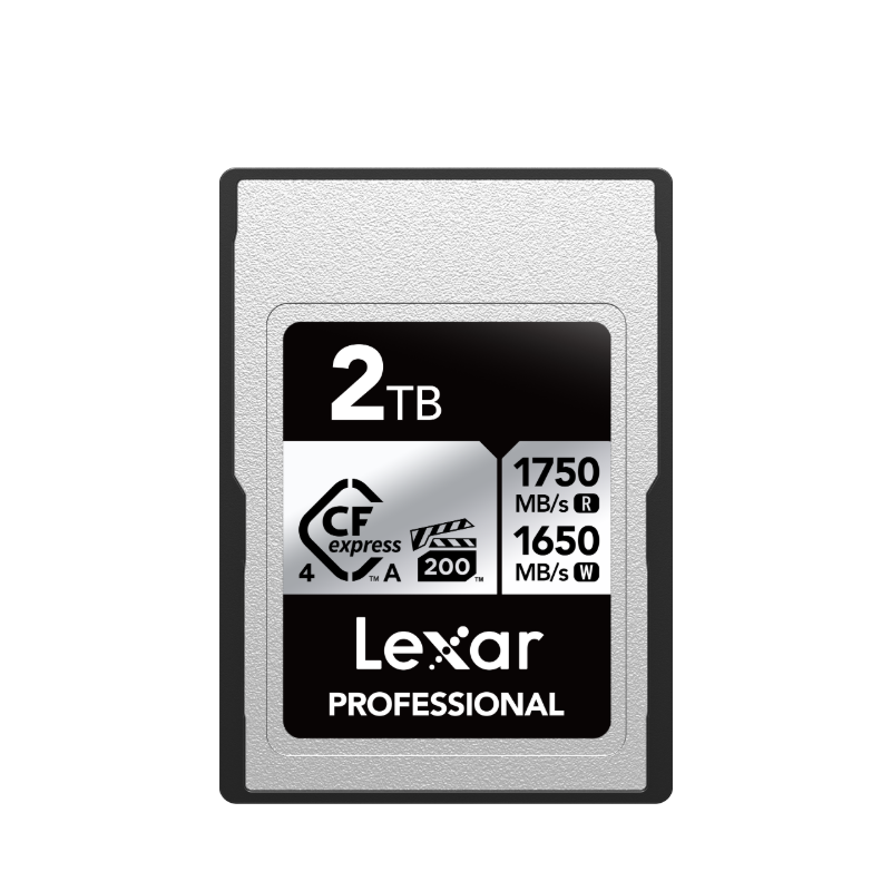 Lexar® Professional SILVER CFexpress™ 4.0 Type A 存储卡